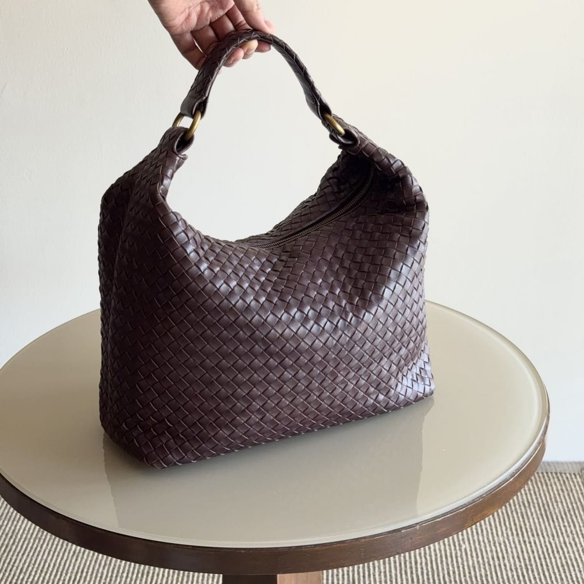 Bottega Veneta Intrecciato Shoulder Bag