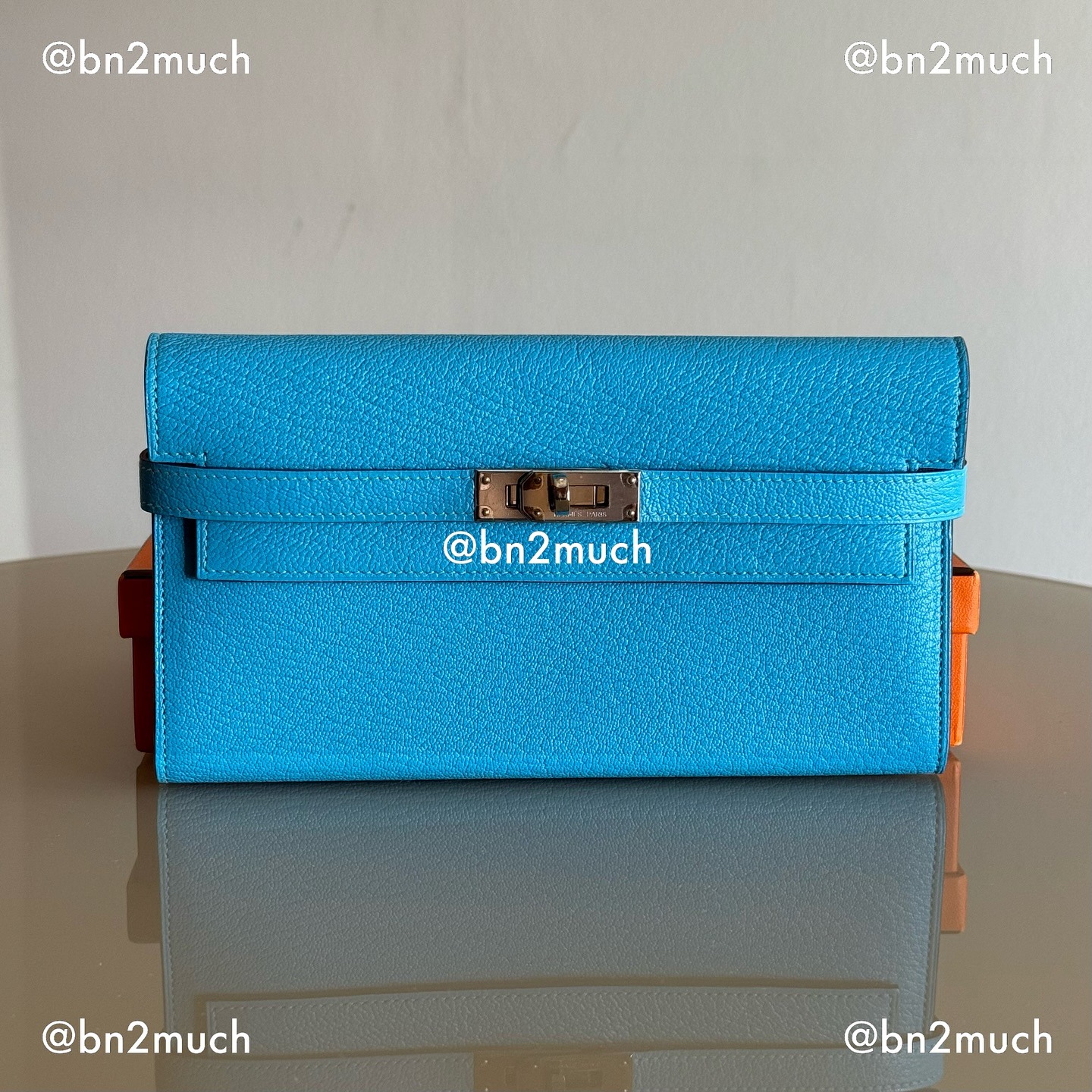 HERMES Kelly Long Wallet #0