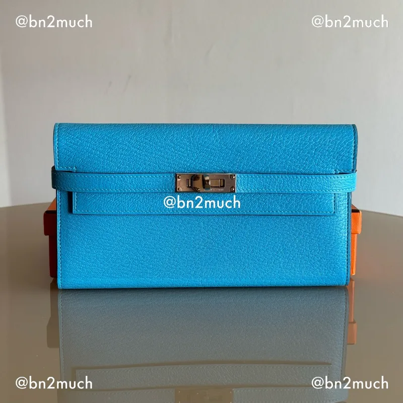 HERMES Kelly Long Wallet #0