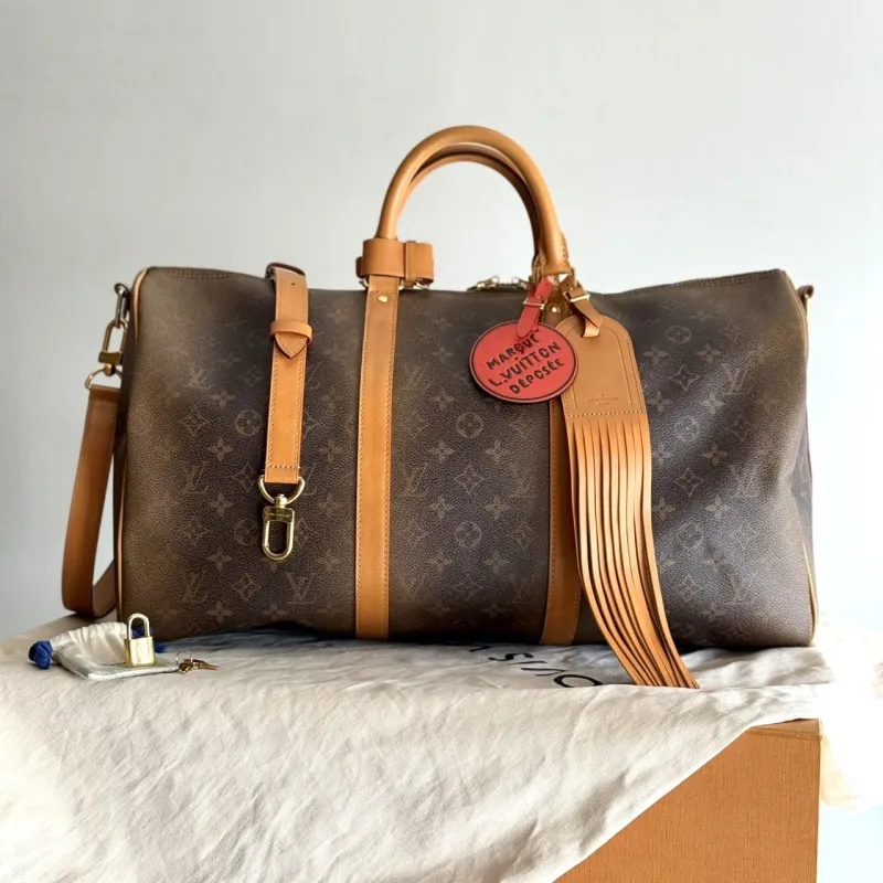 LV Keepall 50 Collection FW2024 Microchip