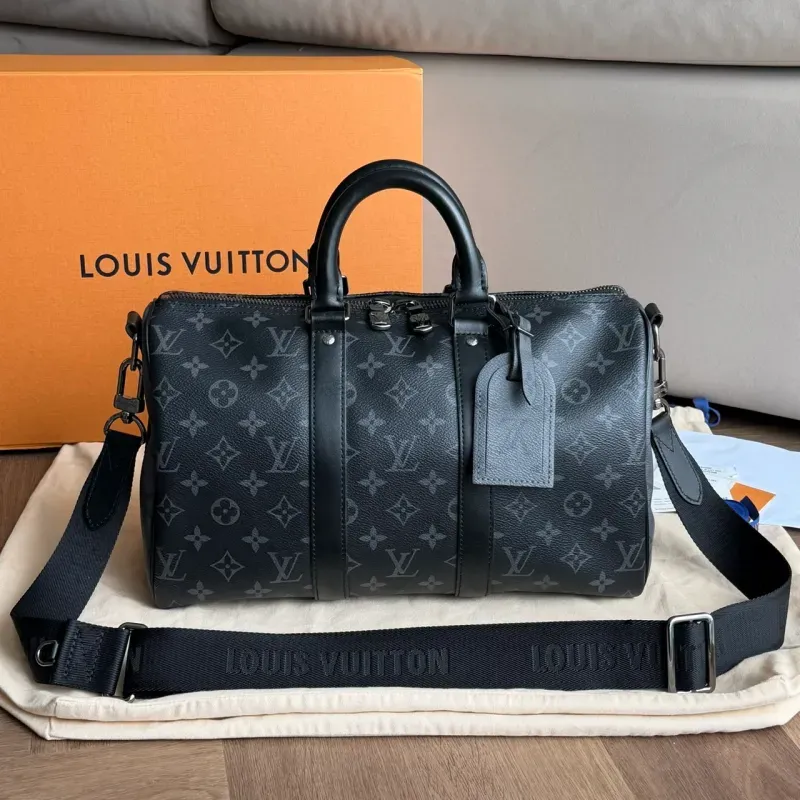 LV Keepall Bandoulière 35 Microchip 2025