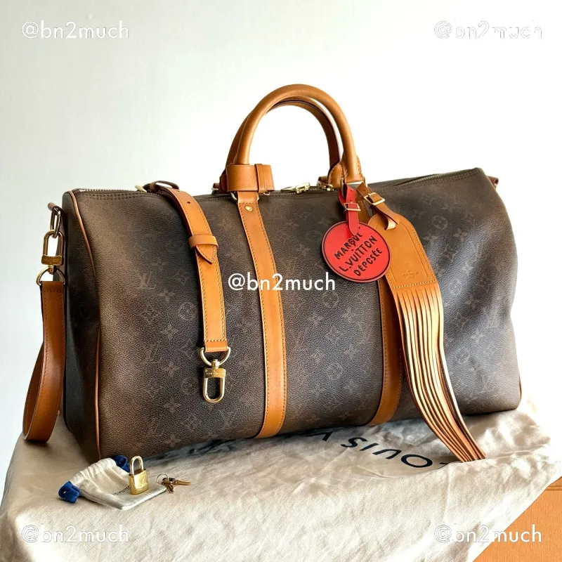 LV Keepall 50 Collection FW2024 Microchip