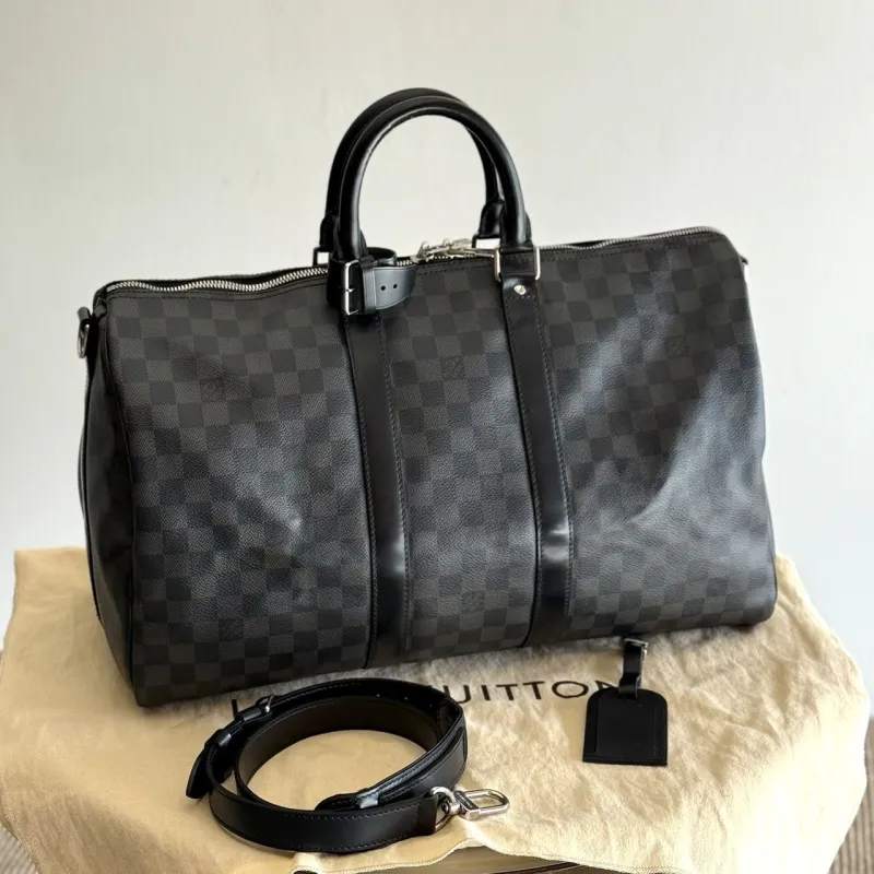 LV Keepall 45 Damier Graphite 2014 